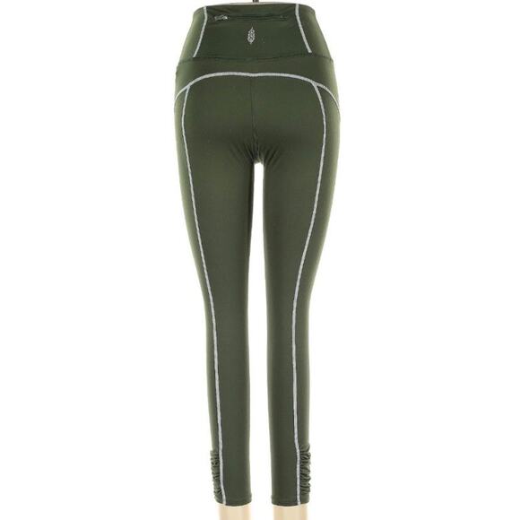 Free People You're A Peach XS Green Legging Pants - Picture 3 of 6